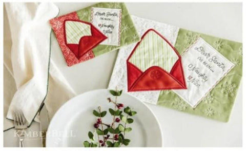 KID203 KimberBell Curated: Home for the Holidays Designer - Kim Christopherson / Machine Embroidery USB