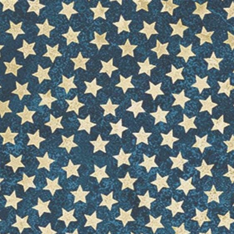 America 250 - Stonehenge by Linda Ludivico for Northcott Fabrics 28375-49 Stars Navy - Beige