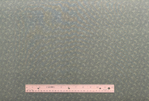 Moss Green Tone-on-Tone Packed Dot Print Fabric - Selvage to Selvage Print
