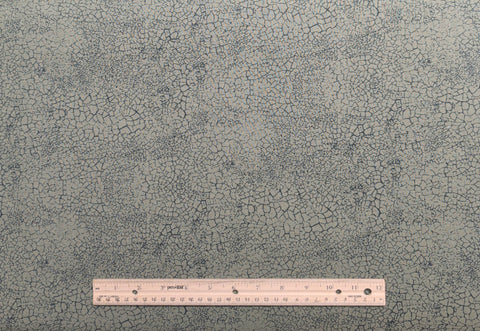 JoAnn Fabrics - Moss Green Fabric / Black Crackle Print
