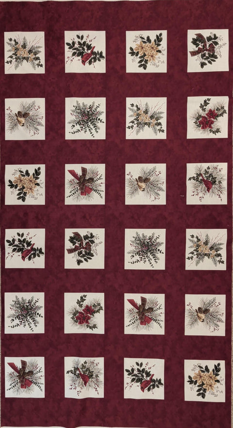 Forever Green 6690 Holly Taylor for Moda - Fabric Panel ~ 24"x44"