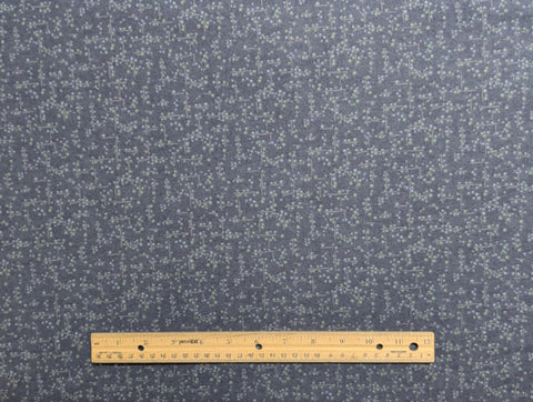 Winter Forest 6606 Holly Taylor for Moda - Blue Flannel Fabric / Light Blue, Gray Print