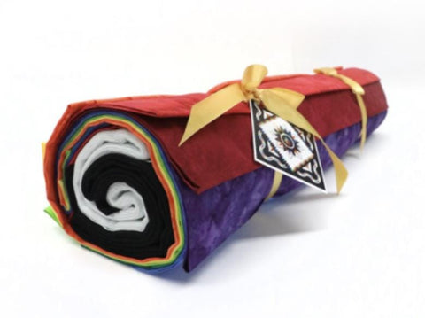 Hoffman Batiks - Watercolors by Judy Neimeyer of Quiltworx (Fabric ONLY - Mooncatcher Pattern Sold Separately) JNM-181-RAINBOW