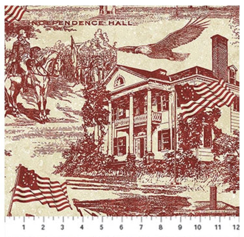 America 250 - Stonehenge by Linda Ludivico for Northcott Fabric FAT QUARTER Bundle