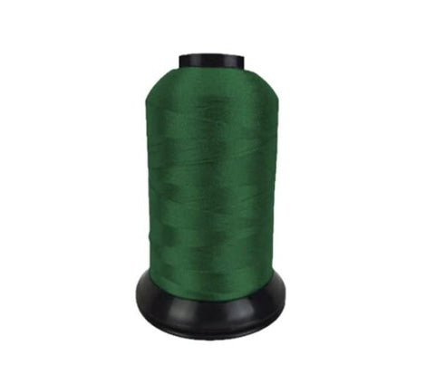 Floriani High Sheen 40 Weight 100% Polyester Embroidery Thread PF264 - Medium Green / 1100 yd Spool