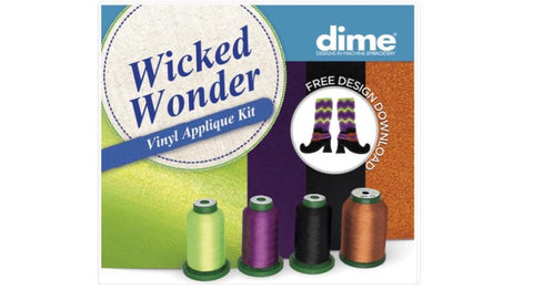 Dime Wicked Wonder Vinyl Applique Kit - WWVAK
