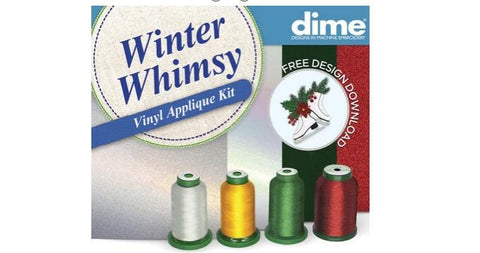 Dime Winter Whimsy Vinyl Applique Kit - XMAXVAK