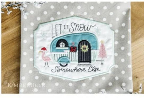 KID203 KimberBell Curated: Home for the Holidays Designer - Kim Christopherson / Machine Embroidery USB
