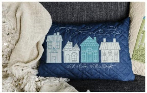 KID203 KimberBell Curated: Home for the Holidays Designer - Kim Christopherson / Machine Embroidery USB