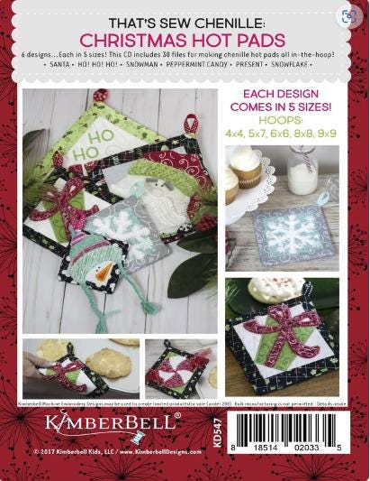 KD203 KimberBell Curated: Home for the Holidays Designer - Kim Christopherson / Machine Embroidery USB