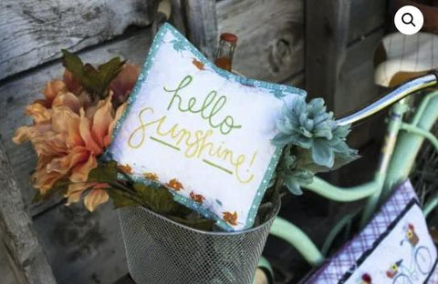 KD802 Kimberbell Hello Sunshine! Machine Embroidery CD with Book