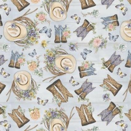 Highland Ranch SPR81423-160028 Tossed Boots by Susan Winget for Springs Creative