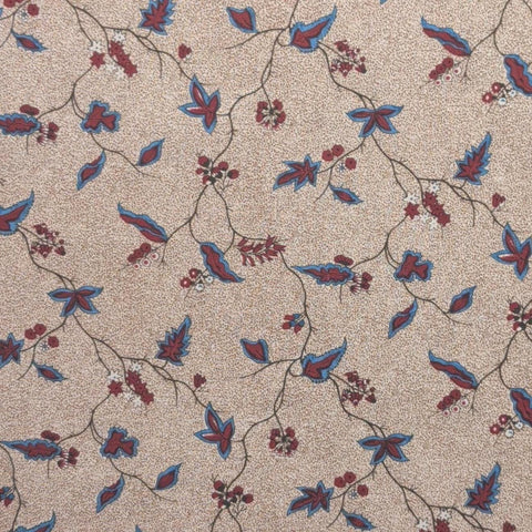 Wrens & Friends Gina Martin for Moda #10007 - Seafoam Green Fabric / Aqua Print