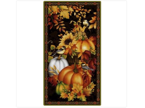 Seeds of Gratitude Fabric Panel by Art Loft for Studio E Patt#7702P ~ 24" x 44"