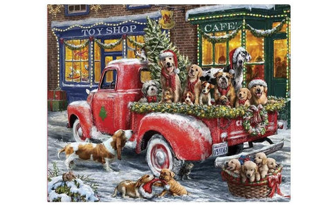 Christmas Wishes Fabric Panel by Riley Blake Designs 2024 Pattern PD15042 ~ 36" x 44"