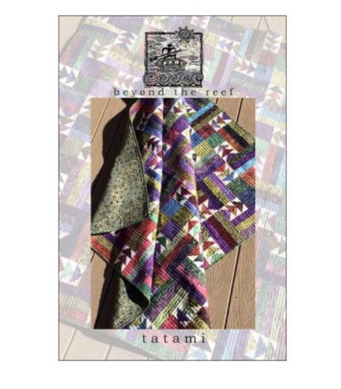 Tatami Quilt Pattern by Beyond the Reef / Includes Instructions for 4 Sizes