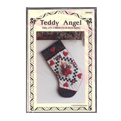 Hearthsewn Vintage Christmas Stockings Pattern Set of 3 designed by Jodi Warner