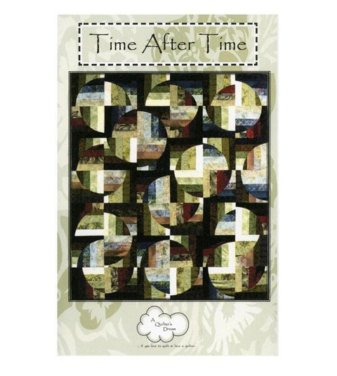 Time After Time Quilt Pattern by A Quilter's Dream Stephanie Prescott / Numerous Sizes / Fat Quarters or Jelly Rolls