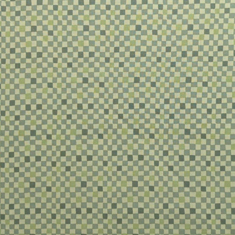 Breeze PWSP-4 2010 by Wendy Slotboom for In the Beginning Fabrics - Green Tonal Checkerboard Print Fabric
