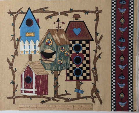 Springs Industries 18"x43" Birdhouse Pillow Fabric Panel