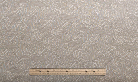 Jinny Beyer for RJR Fashion Fabrics - Tan, Gray, Taupe Geometric Print Fabric