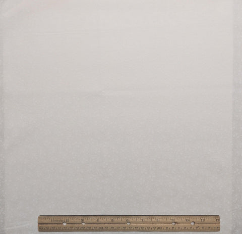 Bare Essentials by RJR Fashion Fabrics - Soft White Tone-on-Tone Flower Print Fabric