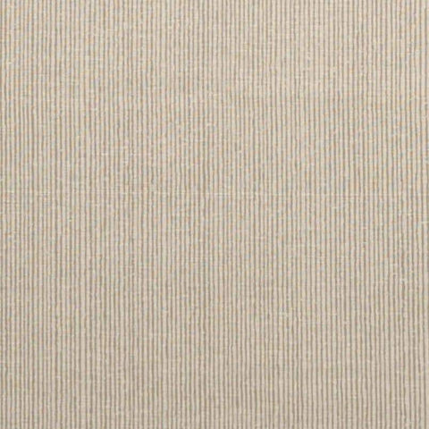 Pale Gold and Tan Micro Stripe Fabric - Selvage to Selvage Print