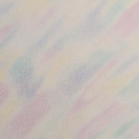 Gallery RJR Fashion Fabrics - Pastel Pink, Yellow, Green Tonal Fabric / White Overlay