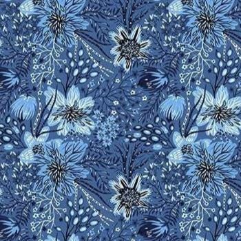 Whimsy 19WMS-1 Whimsy - Blue by Jason Yenter for In the Beginning Fabrics