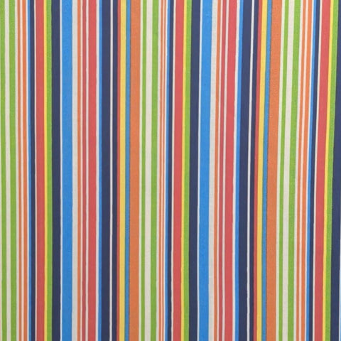 Multiple Choice G4060-30 Multi Hoffman California International Fabrics - Blue, Orange, Navy, Red, White, Green, Yellow Stripe Fabric
