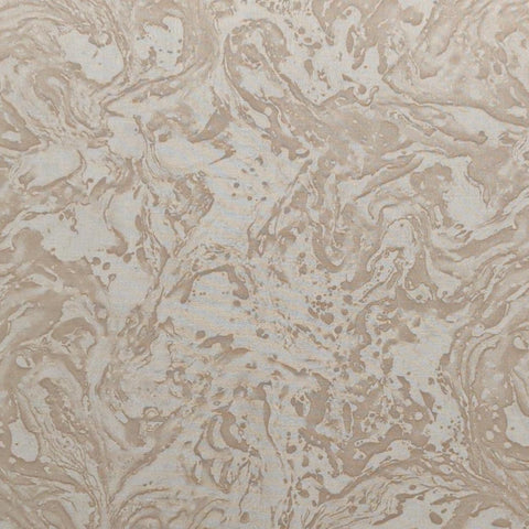 Benartex Inc - Tan and Cream Blender Fabric / Tan "Marble" Pattern