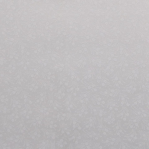 Bare Essentials by RJR Fashion Fabrics - White Tone-on-Tone Flower Print Fabric