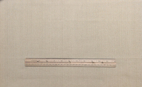 Pale Gold and Tan Micro Stripe Fabric - Selvage to Selvage Print