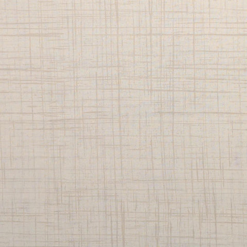 St. Nicole Designs / Benartex - Cream Fabric / Tan Cross Hatch Print