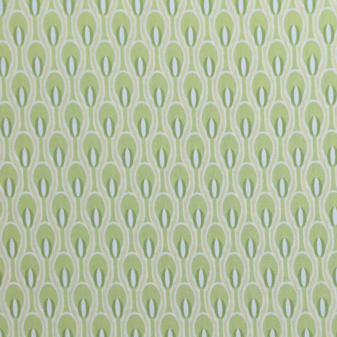 Paradise Collection PA-202 for Art Gallery Fabrics - Bright Green Fabric / Green, Yellow Print