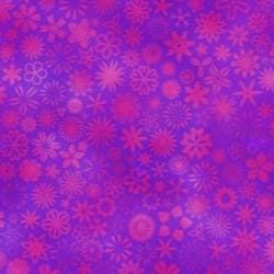 PAWsitivity 9PAW-2 Field - Purple by Jason Yenter for In the Beginning Fabrics