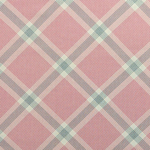 Shades of the Season Jinny Beyer for RJR Fashion Fabrics - White Fabric / Red, Green Bias Plaid Diamond Print