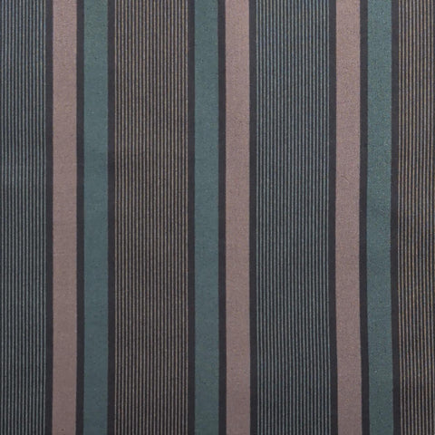 Simply Stripes Jinny Beyer for RJR Fashion Fabrics - Brown, Green, Indigo Border Stripe Fabric