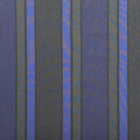 Simply Stripes Jinny Beyer for RJR Fashion Fabrics - Dark Purple, Slate, Light Purple Border Stripe Fabric