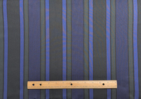 Simply Stripes Jinny Beyer for RJR Fashion Fabrics - Dark Purple, Slate, Light Purple Border Stripe Fabric