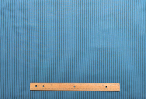 Simply Stripes Jinny Beyer for RJR Fashion Fabrics - Teal Tonal Vertical Stripe Fabric