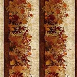 Reflections of Autumn II 20RA-1 Border by Jason Yenter for In the Beginning Fabrics