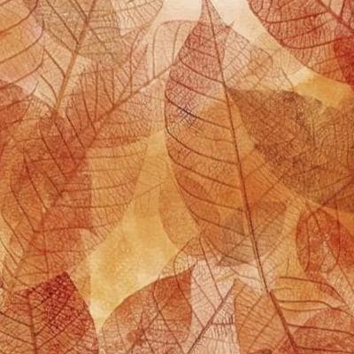 Reflections of Autumn II 30RA-1 Leaves by Jason Yenter for In the Beginning Fabrics