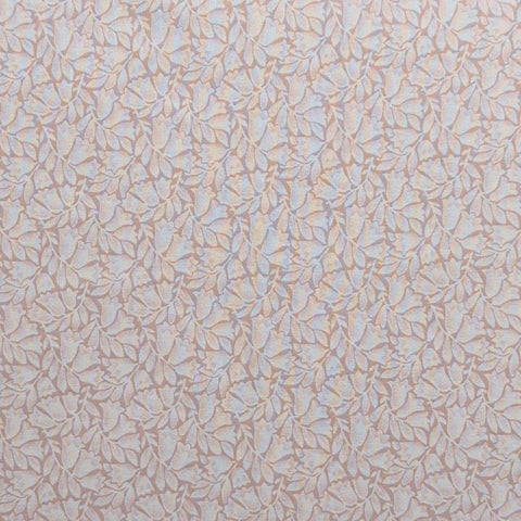 Basic Realities 1999 by Jinny Beyer for RJR Fashion Fabrics - Mauve Fabric / Pink, White Packed Flower Print