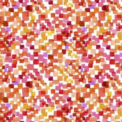 Sew Spring! 7SSP-1 Squares - Red by Jason Yenter for In the Beginning Fabrics
