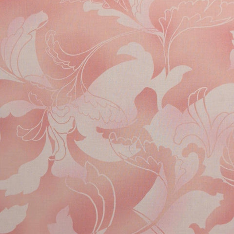 Boutique 16048-11 by Chez Moi for Moda Wrapping Paper Rose - Coral and Pink Tonal Fabric / Giant Flower Print