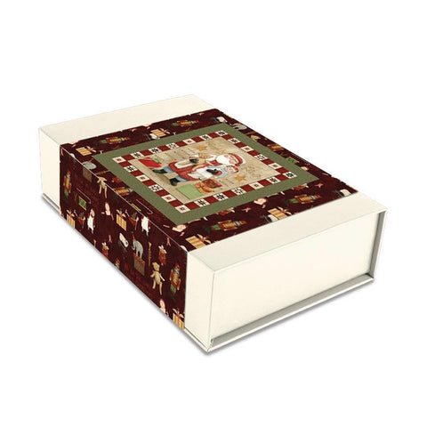 Naughty or Nice Panel Quilt Kit by Teresa Kogut for Riley Blake Designs