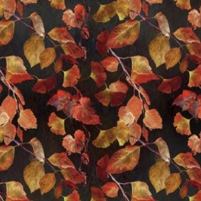Reflections of Autumn II 21RA-1 Ginkgo by Jason Yenter for In the Beginning Fabrics