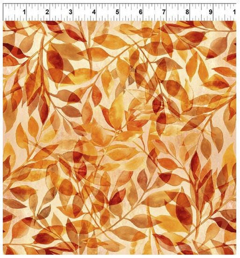 Reflections of Autumn II 31RA-1 Shadow Branches by Jason Yenter for In the Beginning Fabrics