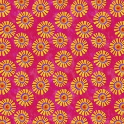 ABC's of Color Suns - Magenta 8JHW-2 by Jason Yenter for In the Beginning Fabrics